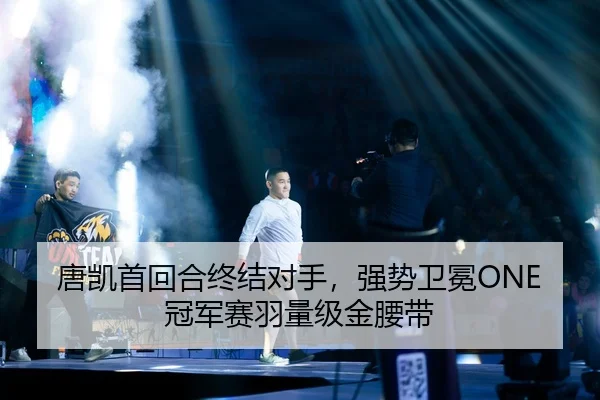 唐凯首回合终结对手，强势卫冕ONE冠军赛羽量级金腰带